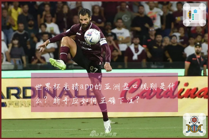 世界杯竞猜app的亚洲盘口规则是什么？新手应如何正确下注？