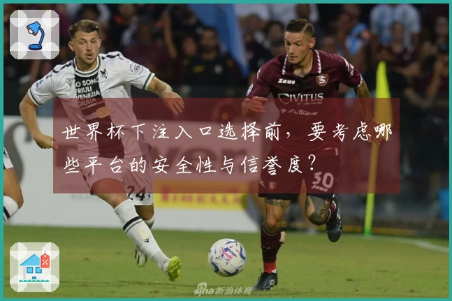 世界杯下注入口选择前，要考虑哪些平台的安全性与信誉度？